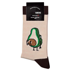 جوراب نخ پنبه فری سایز عکس دار