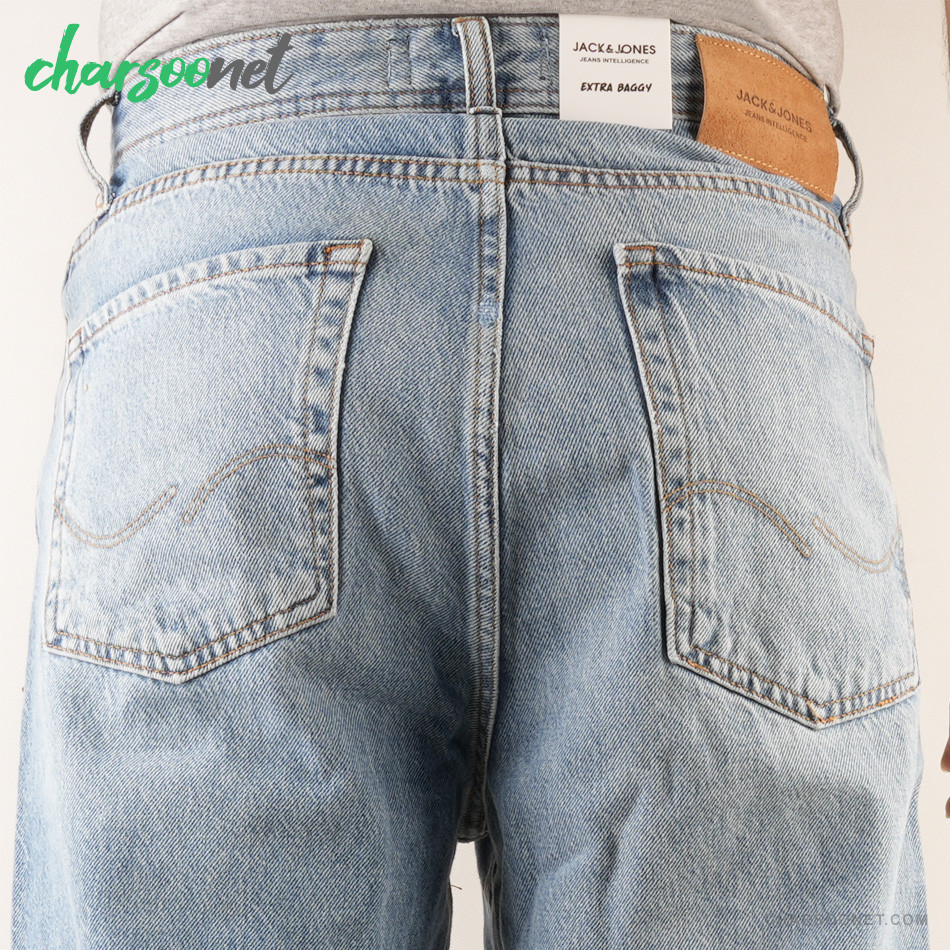 شلوار جین نیم بگ جک اند جونز Jack&Jones Semi Baggy Jeans