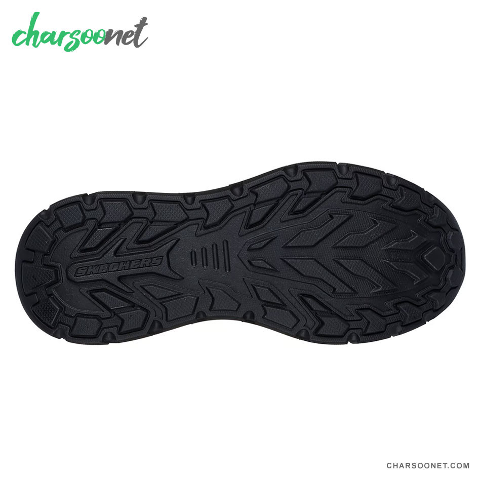 کفش روزمره چرمی مردانه اسکچرز Skechers Decklan-Aldred Slip-On