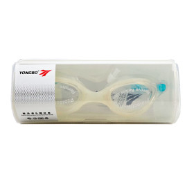 عینک شنای ضد بخار و ضد UV یونگ بو YONGBO رنگ سفید