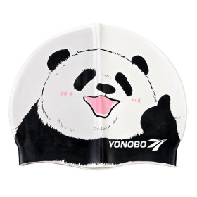 کلاه شنا بچه گانه سیلیکونی یونگ بو Yongbo Silicon Cap طرح پاندا