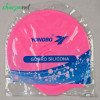 کلاه شنا گوش دار یونگ بو صورتی Yongbo Swim Cap