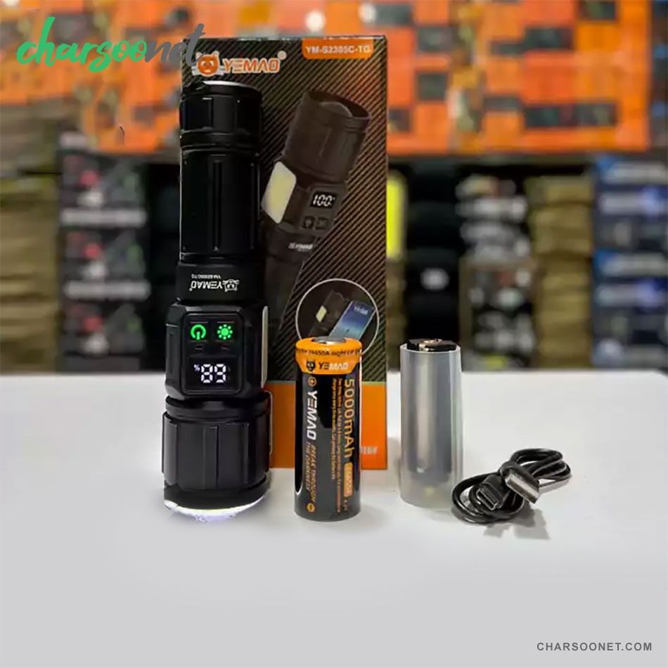 چراغ قوه دستی فانوسی یامائو Yemao Lantern Flashlight