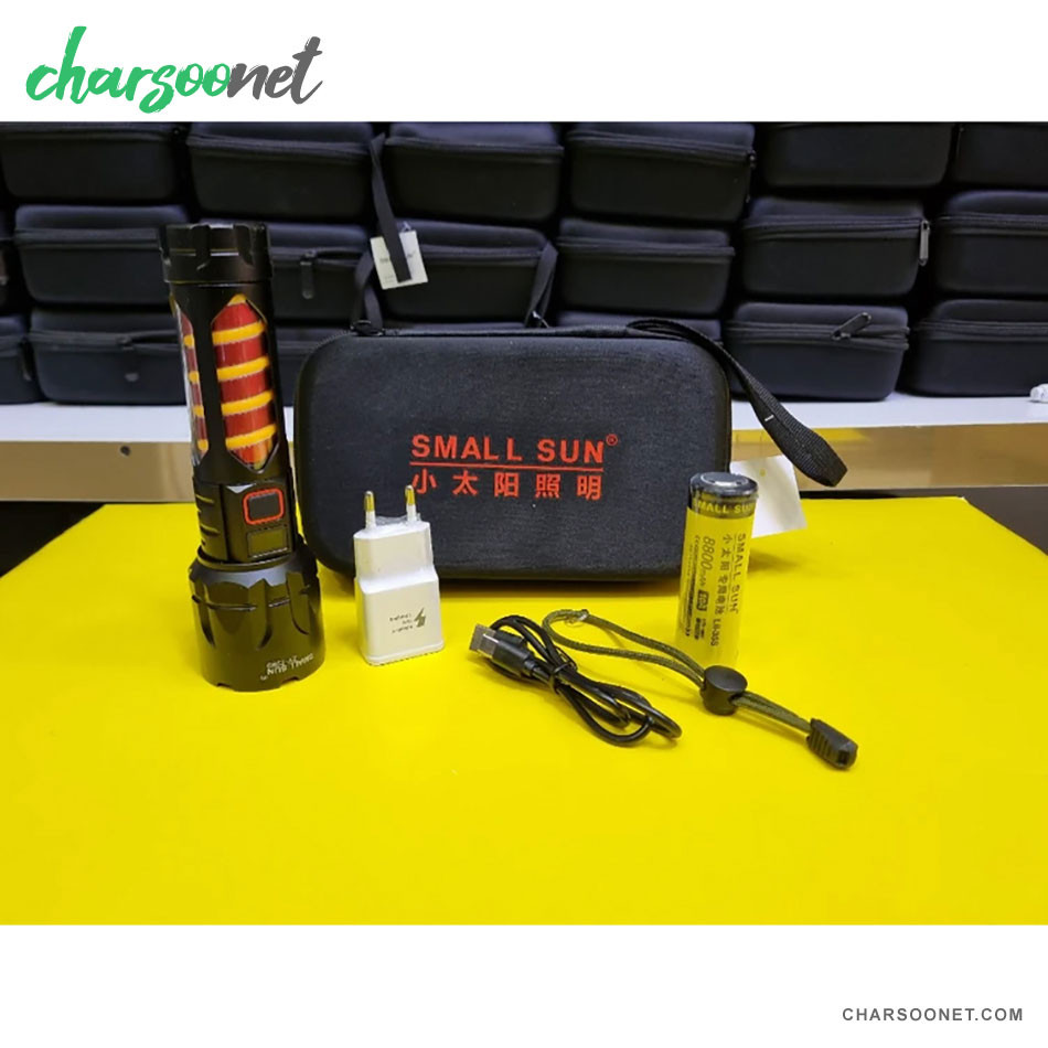 چراغ قوه شارژِی فانوس دار اسمال سان