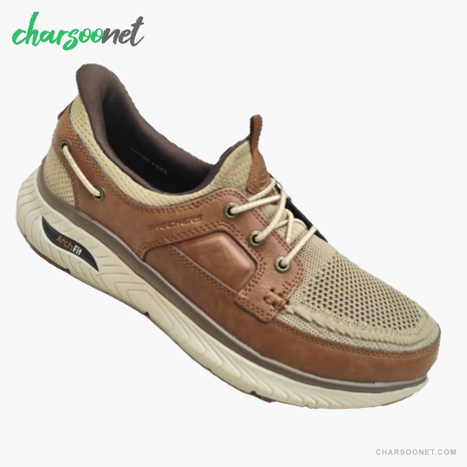 کفش روزمره مردانه اسکچرز Skechers 205344-tpbr