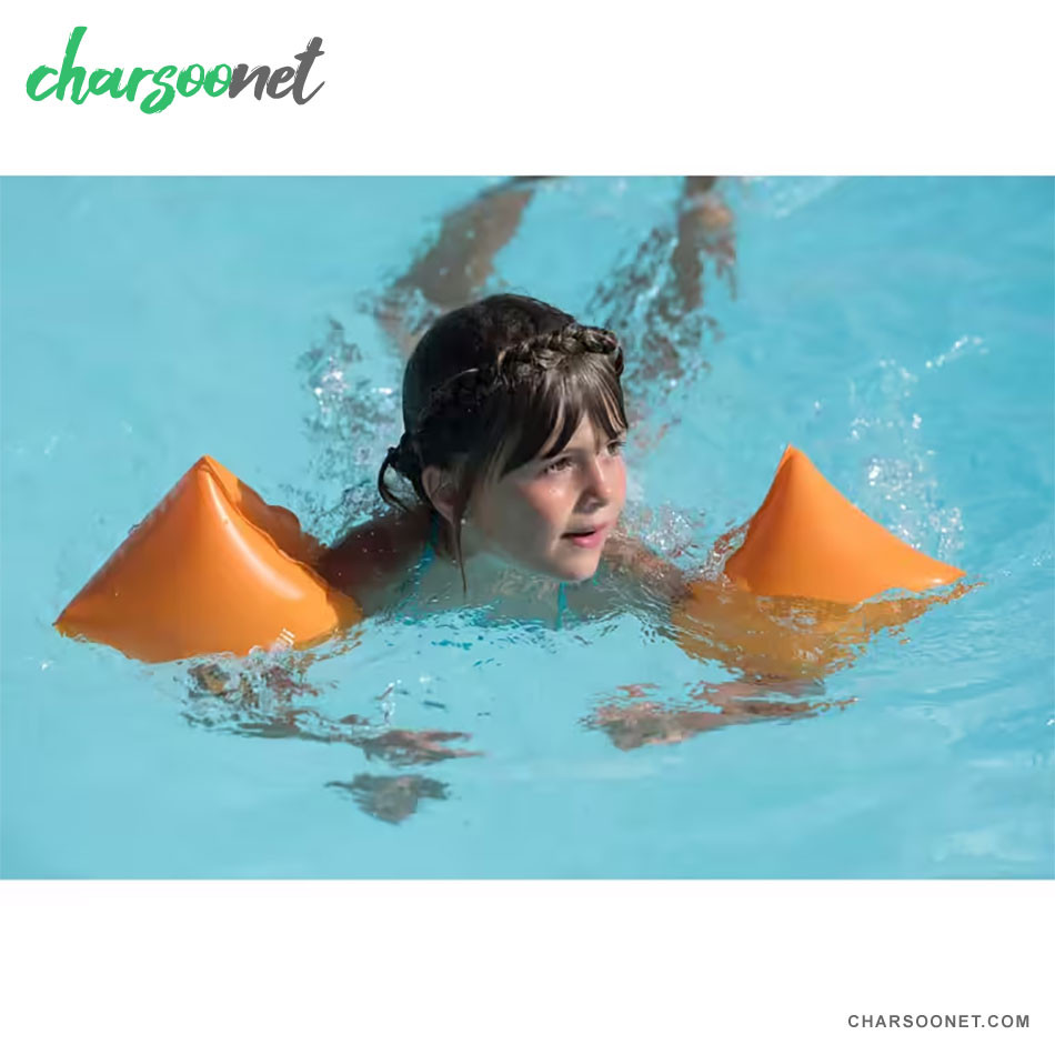 بازوبند شنا کودک YONGBO مدل Roll-Ups ایمن و راحت برای سنین ۱ تا ۶ سال