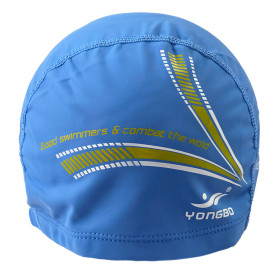 کلاه شنا یونگ بو پلی اورتان رنگ آبی