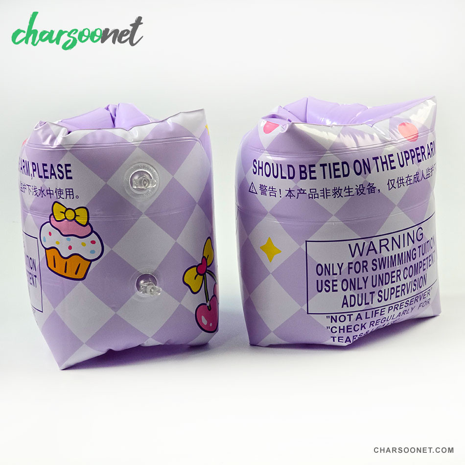 بازوبند شنای بادی کودک طرح فانتزی مناسب کودکان 3 تا 6 سال