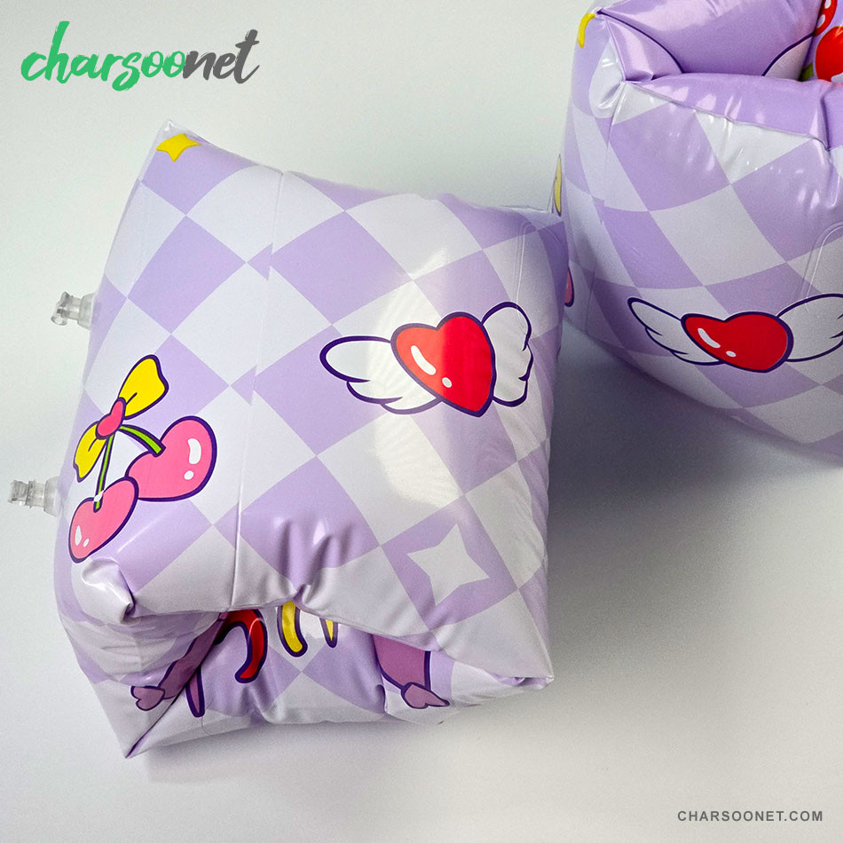 بازوبند شنای بادی کودک طرح فانتزی مناسب کودکان 3 تا 6 سال