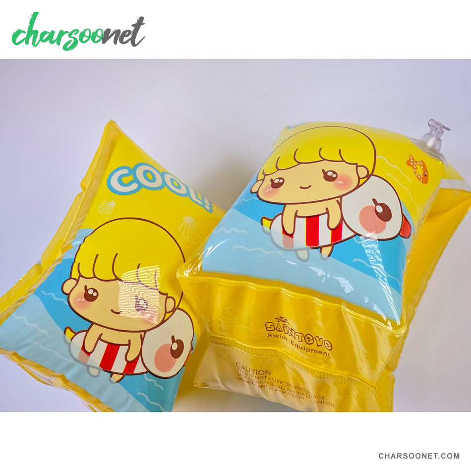 بازوبند شنای بادی کودک مناسب آموزش شنا کودکان 3 تا 6 سال