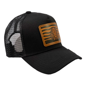 کلاه کپ گورین طرح شیر پشت توری