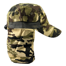 کلاه کوهنوردی و طبیعتگردی با پوشش گردن