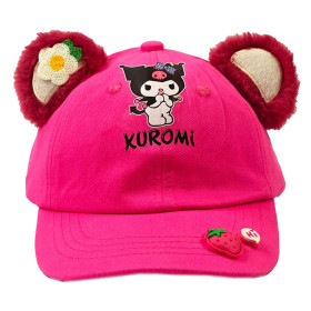 کلاه کپ دخترانه طرح کرومی