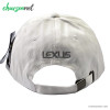 کلاه کپ لبه دار طرح Lexus رنگ سفید