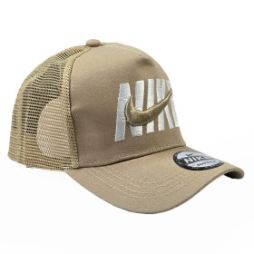 کلاه کپ لبه دار فری سایز طرح نایکی