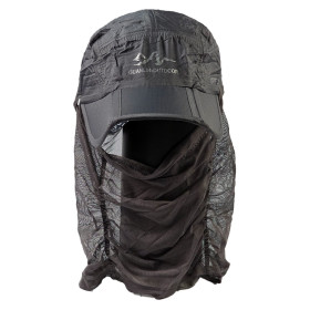 کلاه لبه دار طبیعتگردی تاشو با محافظ صورت و گردن