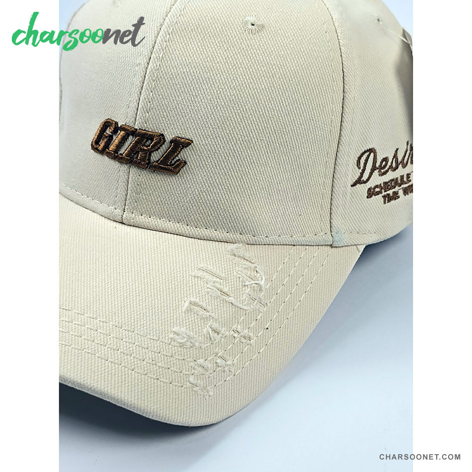 کلاه کپ لبه دار زنانه Girl