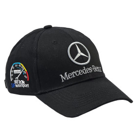 کلاه کپ لبه دار طرح مرسدس بنز