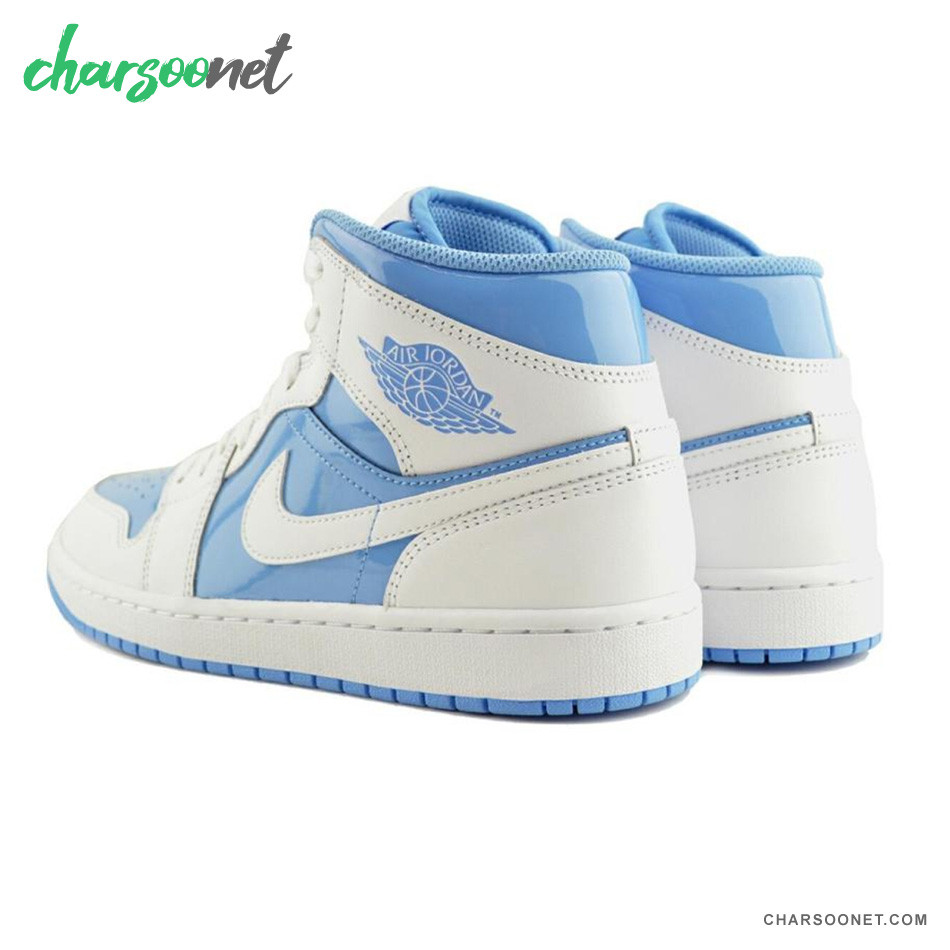 کفش اسپرت مردانه نایکی Air Jordan 1 Mid Legend Blue