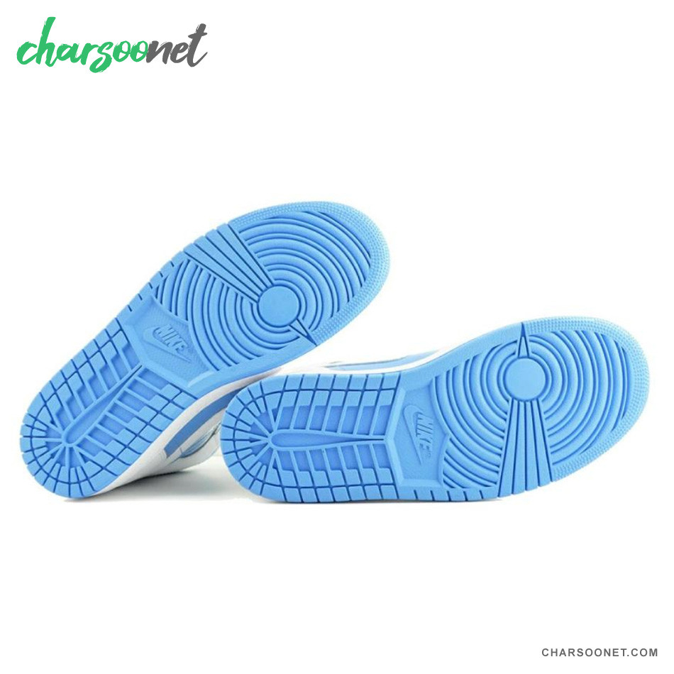 کفش اسپرت مردانه نایکی Air Jordan 1 Mid Legend Blue
