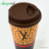 ماگ درب سیلیکونی طرح Louis Vuitton