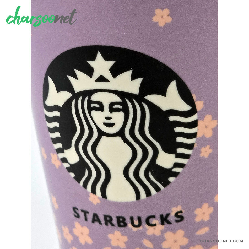 ماگ درب سیلیکونی طرح Starbucks