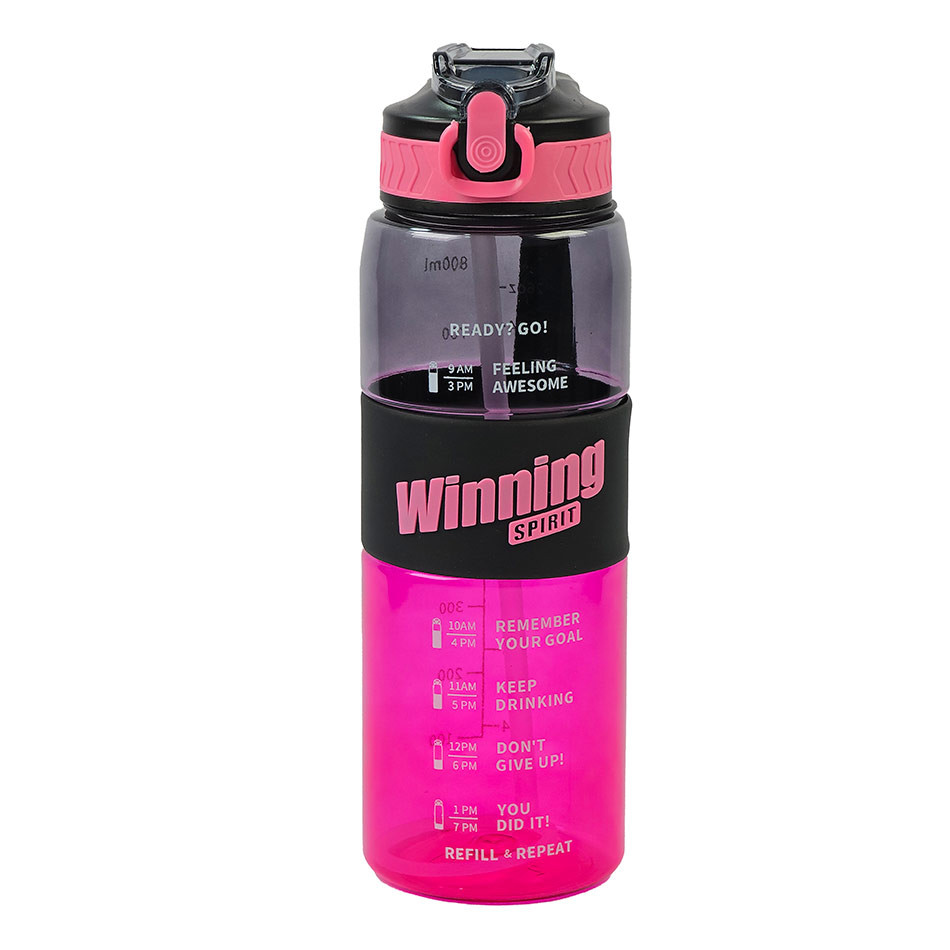 قمقمه یک لیتری Winning نی دار و ضدنشت