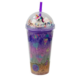 لیوان اسموتی نی دار درب جادویی گنبدی