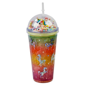 لیوان اسموتی نی دار درب جادویی گنبدی