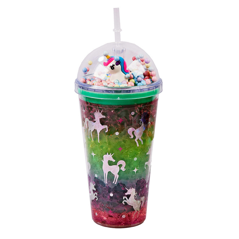 لیوان اسموتی نی دار درب جادویی گنبدی