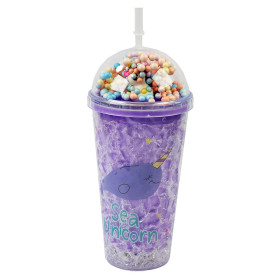 لیوان اسموتی نی دار درب جادویی گنبدی