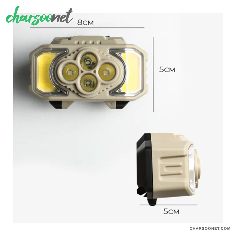 چراغ پیشانی شارژی مدل HX815