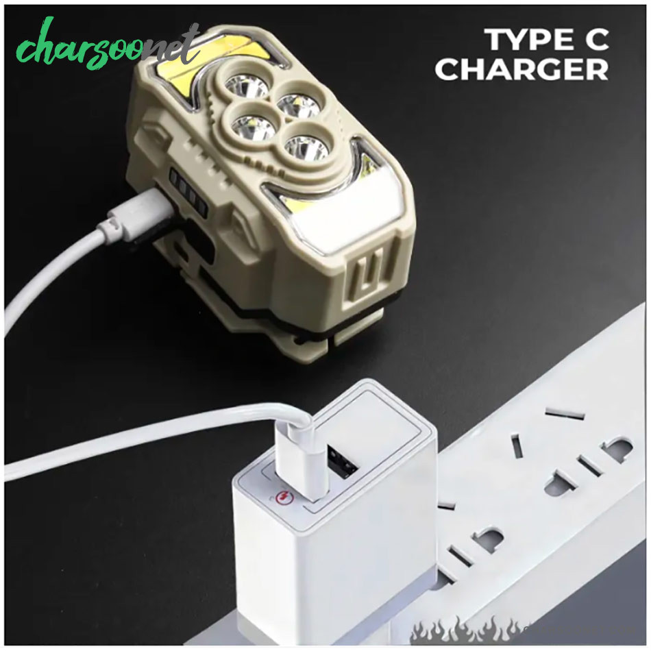 چراغ پیشانی شارژی مدل HX815