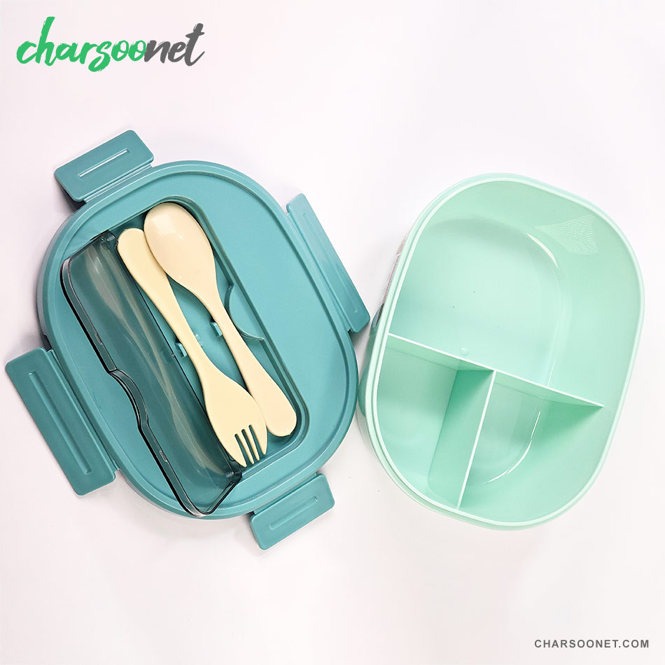 ظرف غذای یک و نیم لیتری چهار تکه کودک