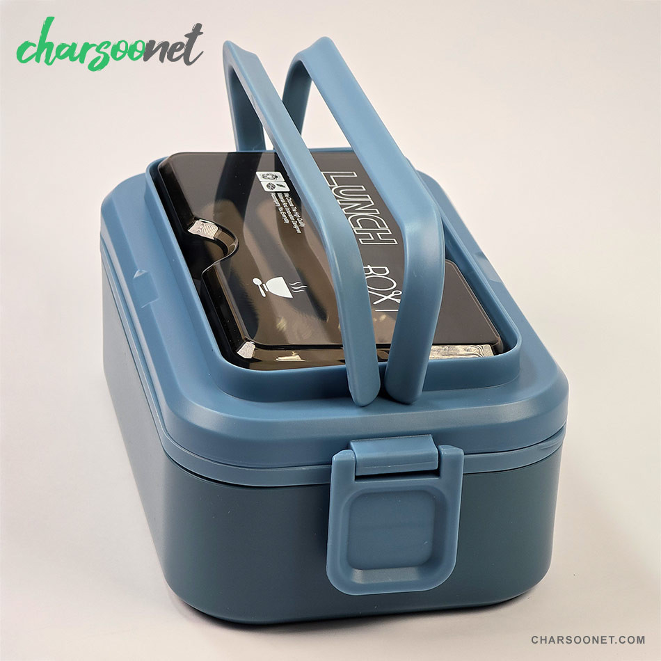 ظرف  غذای 900 میلی لیتری استیل