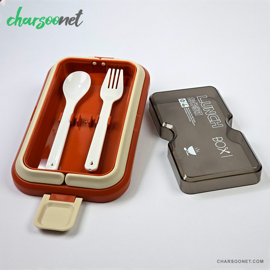 ظرف غذای 900 میلی لیتری داخل استیل