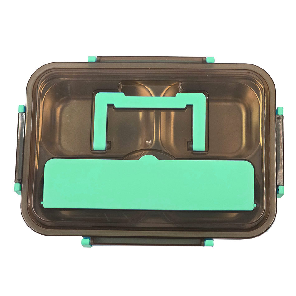 ظرف غذای چهار بخشی استیل ضدزنگ