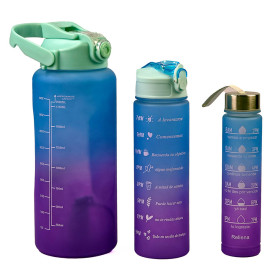 قمقمه سه قلو 300 ، 900 و 2000 میلی لیتری