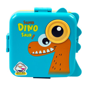 ظرف غذای کودک دو طبقه طرح دایناسور