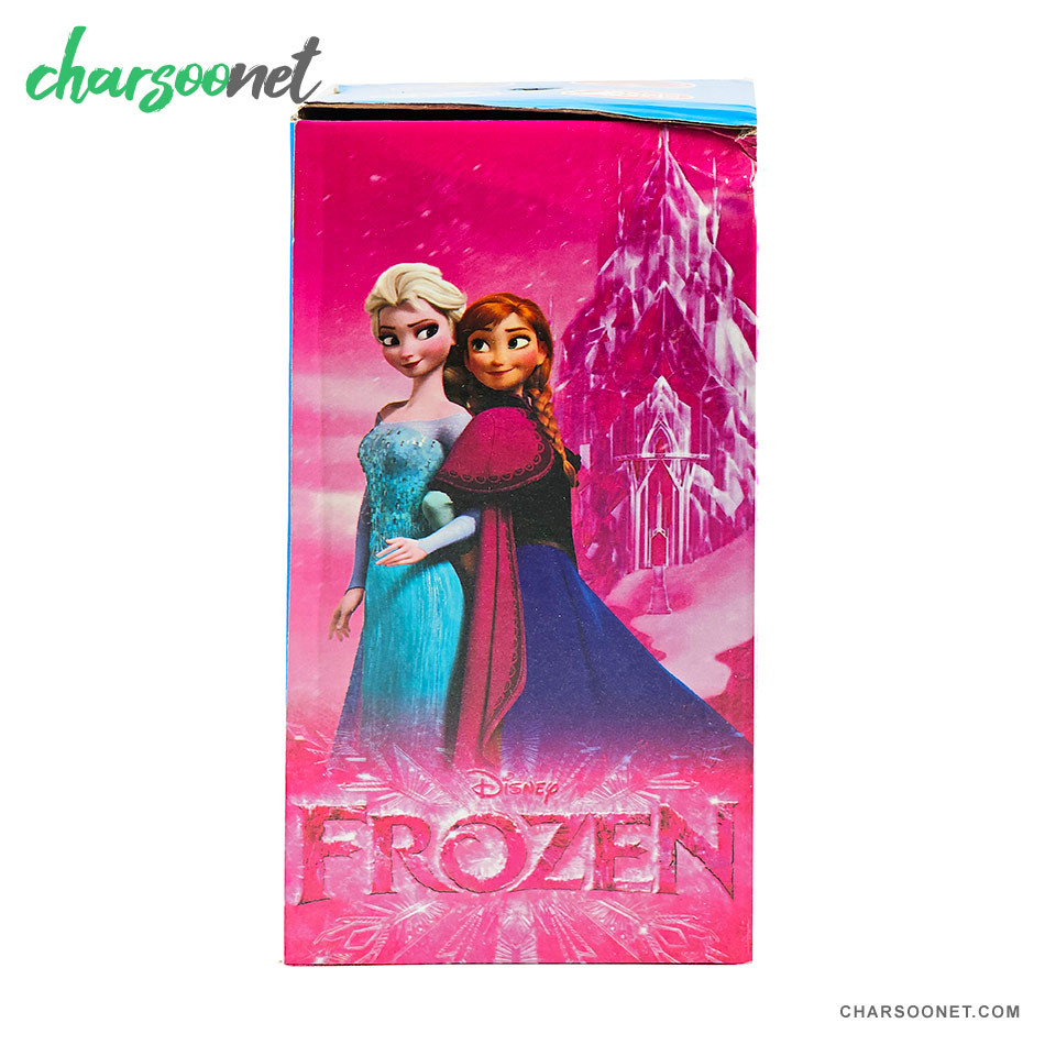 ظرف غذای کودک دو طبقه داخل استیل طرح فروزن