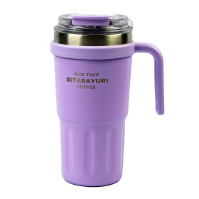 ماگ استیل دسته دار 600 میلی لیتری Sitarayuri