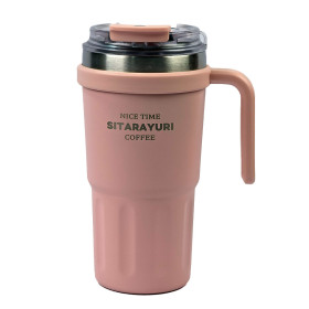 ماگ استیل دسته دار 600 میلی لیتری Sitarayuri