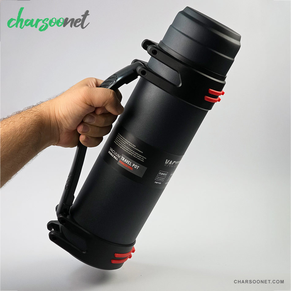 فلاسک استیل دوجداره YUBAO ظرفیت ۲.۵ لیتر