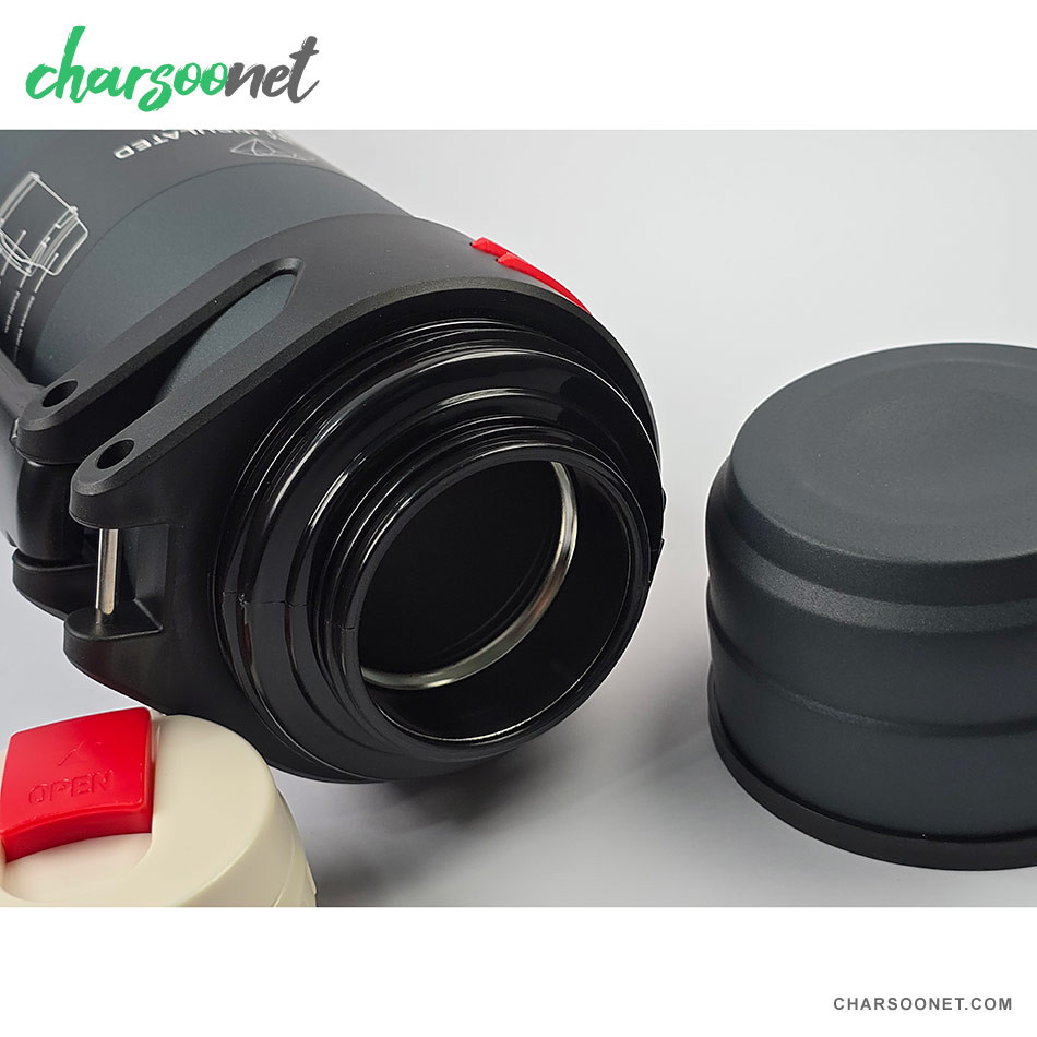 فلاسک استیل دوجداره YUBAO ظرفیت ۲ لیتر