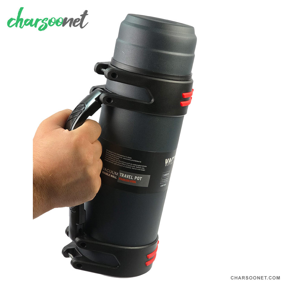 فلاسک استیل دوجداره YUBAO ظرفیت ۲ لیتر