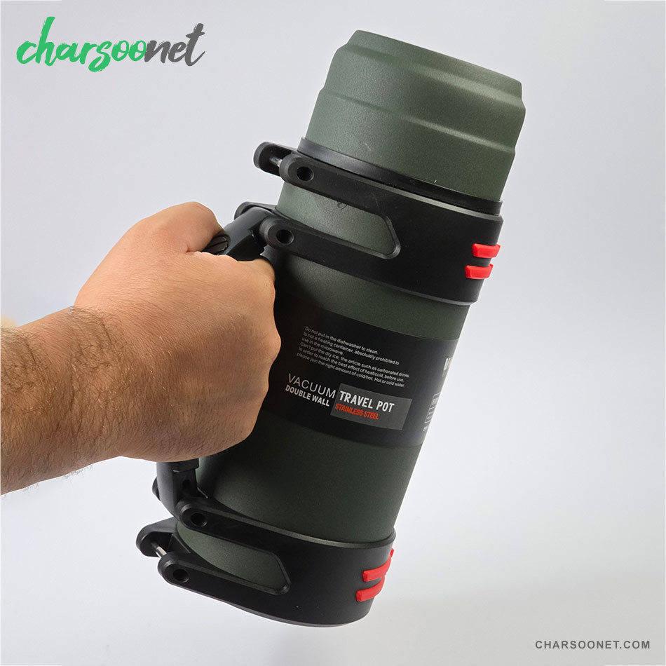 فلاسک استیل دوجداره YUBAO ظرفیت ۲ لیتر