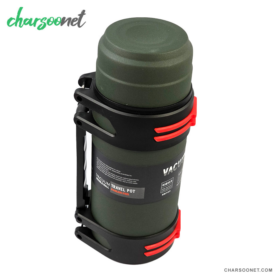 فلاسک استیل دوجداره YUBAO ظرفیت ۲ لیتر