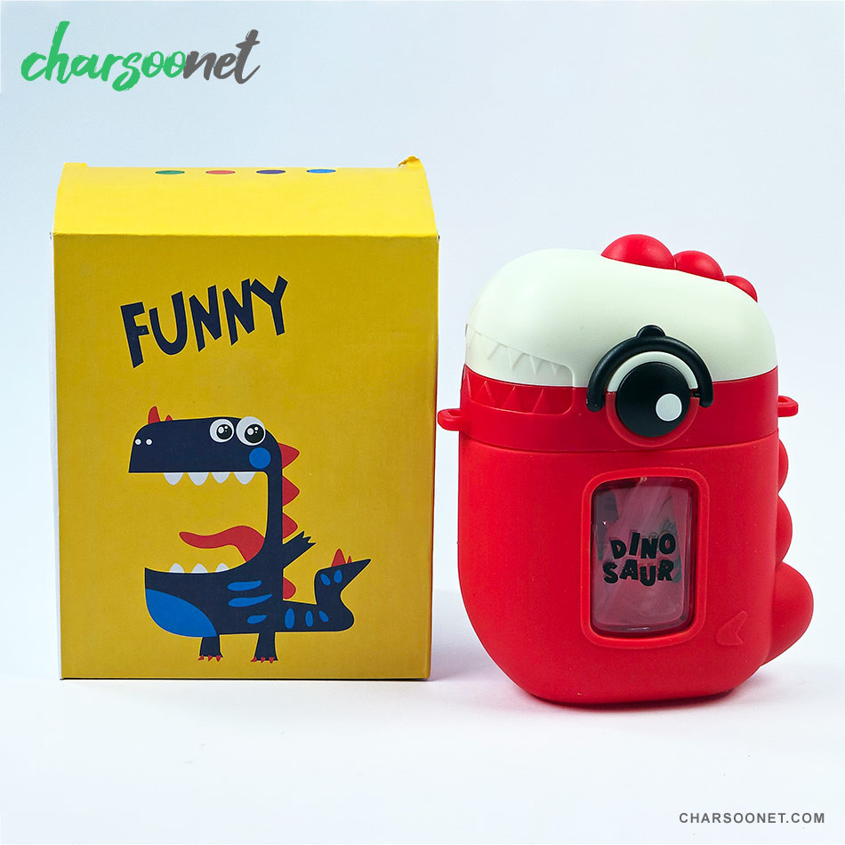 قمقمه بچه گانه 500 میلی لیتری طرح دایناسور