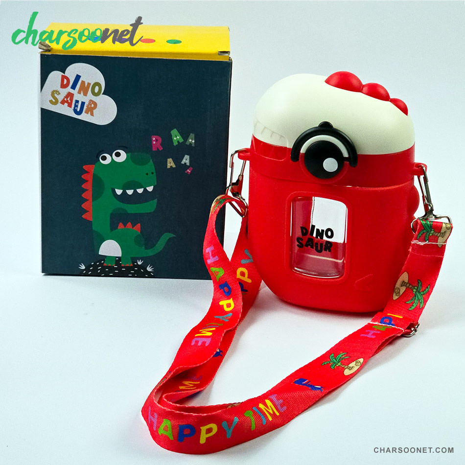 قمقمه بچه گانه 500 میلی لیتری طرح دایناسور