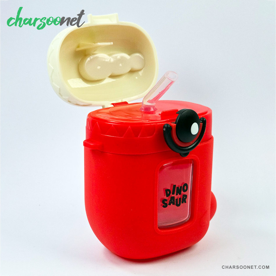 قمقمه بچه گانه 500 میلی لیتری طرح دایناسور